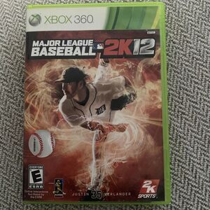 Major League Baseball 2K12 (Microsoft Xbox 360, 2012) With Manual